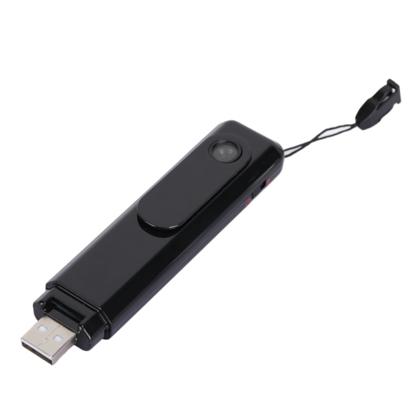 Body Camera 1080P HD Wearable Back Clip Design Oppladbart USB 64G minnekort Bærbart Pocket Cam /