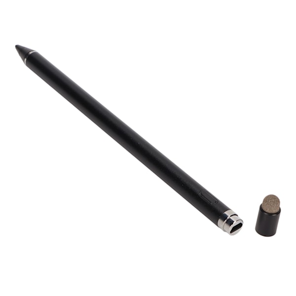 Stylus Penn Kapasitiv Fin Spiss Touch Penn Aluminiumlegering Tilbehør for Nettbrett Telefon Svart