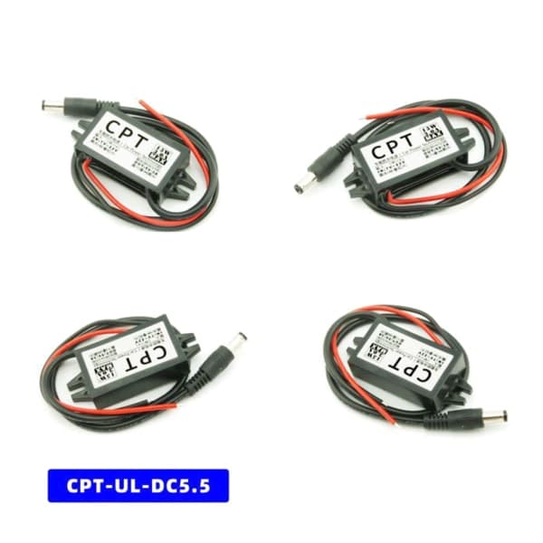 12V - 5V DC-DC Step Down Strømkompatibel medforsyning Transformator Spenningsregulator Enkel å bruke Su[BEMS] Straight mircoUSB