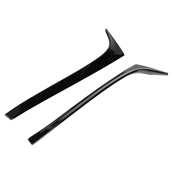 2 st ABS Bakruta Sidospoiler Passar för Volkswagen Golf 7 14-19