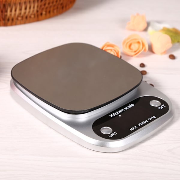 Digital LCD Kjøkkenvekt - 10 kg kapasitet