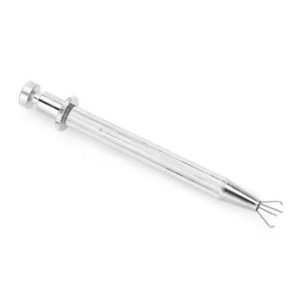 Smykkeholder Optagelsesværktøj Diamant Ædelstene Prong Pincet Catcher Grabber med 4 Kløer (lang)