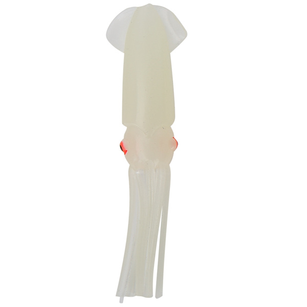 Luminous Bløt Blekksprut Agnsfiskeutstyr i PVC for Saltvann (12 cm)