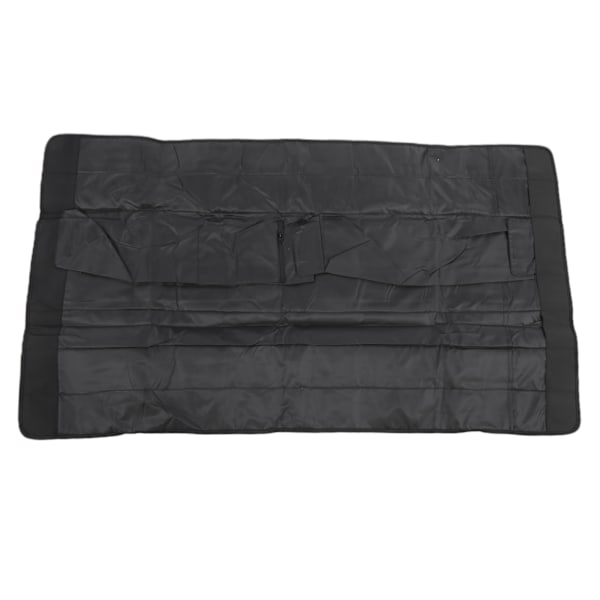 1,3 m Fiske Stang Oppbevaringspose Foldbar Stang Bæreveske Bærbar Fiske Stang Organizer Svart