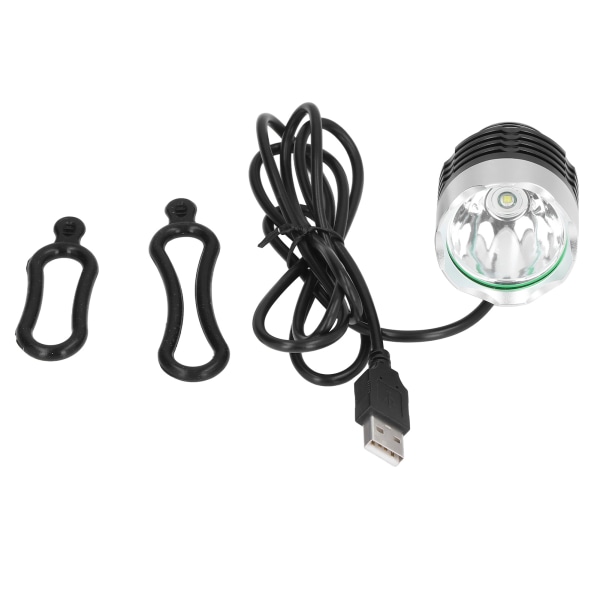 Cykelstrålkastare LED Cykelfrontljus Superbright USB power för cykling/