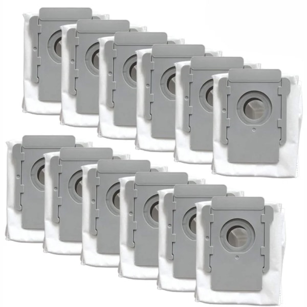12-pack vakuumpåsar för Irobot Roomba I & S Series I7(7150) I7+ I7Plus(7550) S9(