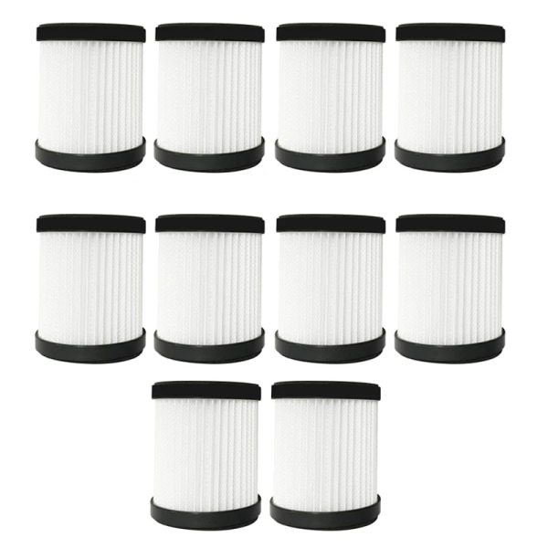 10 st filter för Moosoo Xl-618A trådlös handdammsugare filter Hepa