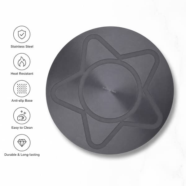 Varmelederplade af aluminiumslegering til gaskomfur, induktionskogeplade varmefordeling