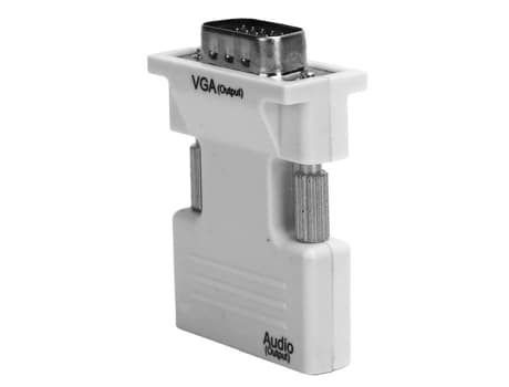 HURRISE Konverter High Definition Multimedia Interface til VGA Hun til Han HD Adapterkabel