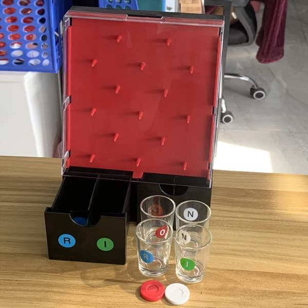 Drop Piece Drickspelställ för Barfest Bordslek