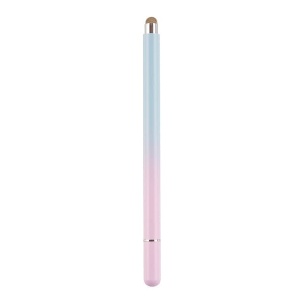 Kapacitiv Styluspenna för iPad Samsung Android, Fin Spets, Gradient Rosa Blå, Aluminium