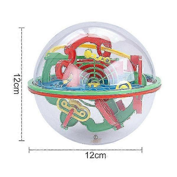 3D-pallopalapeli labyrinttilelu 100 haastavalla esteellä K:lle