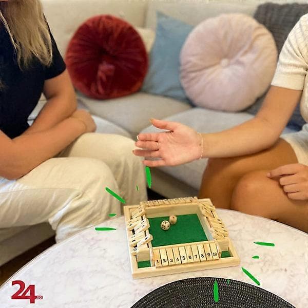 Shut The Box for 4 spillere