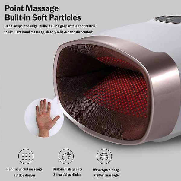 Trådløs elektrisk håndmassager til gigt luftkompression smertelindring
