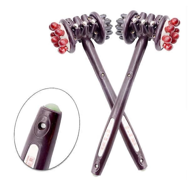 Massage Hammer Handhållen Kropp Knocking Tool träningsutrustning trähammare massage hälsa skott