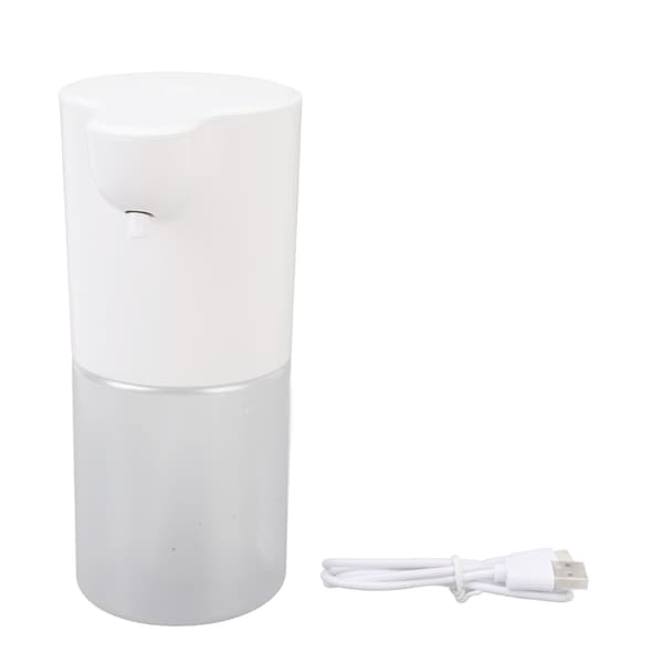 Automatisk sæbedispenser, USB genopladelig, infrarød sensor, elektrisk, berøringsfri
