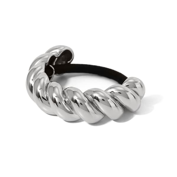 Snoet Hårring i Rustfrit Stål til Hestehale-styling JDH2403005