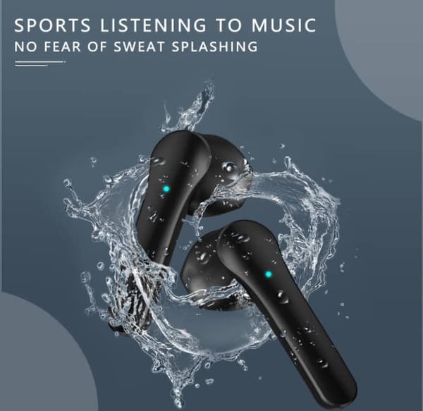 JS82 trådløse Bluetooth-øretelefoner med mikrofon
