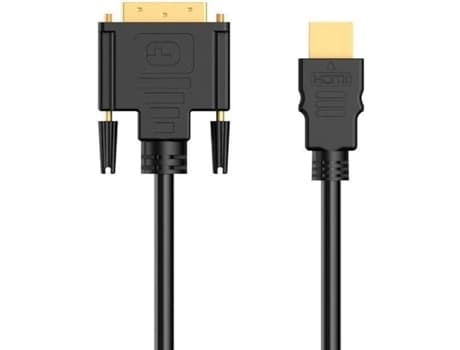 GOEIK GK2003 kabel (HDMI - DVI - 1,5 m - Sort)