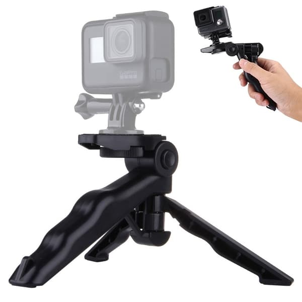 Bærbart stativ for GoPro, kompakt kamerastativ, ABS, håndholdt
