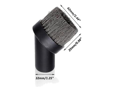3-delars dammborstset för dammsugartillbehör, 32 mm innerdiameter.