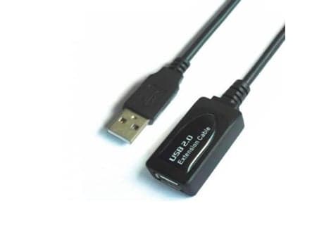 Aisen A101-0020 Musta 15m USB 2.0 -sovitin (1 kpl)