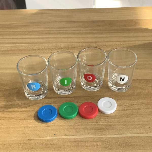 Drop Piece Drickspelställ för Barfest Bordslek