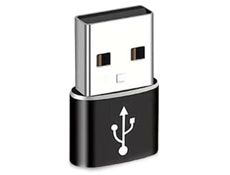 Svart USB-datakonverteradapter