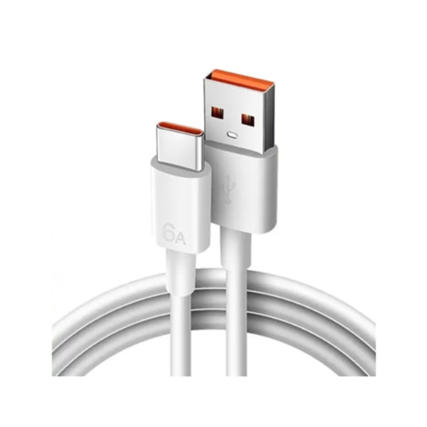 6.5A Vooc USB til Type-C Hurtigladekabel 100cm Oppo A94