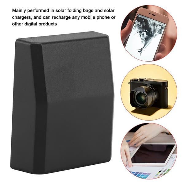 Soloplader Power Bank USB til mobiltelefon, bærbar solpanel
