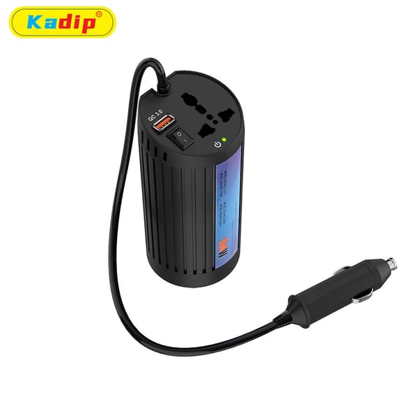 150W Bilstrømomformer, 12V til 220V Strømkonverter 110V KDP-150W