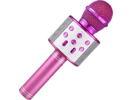 FUNTASTIC Karaokemikrofon (Rosa)