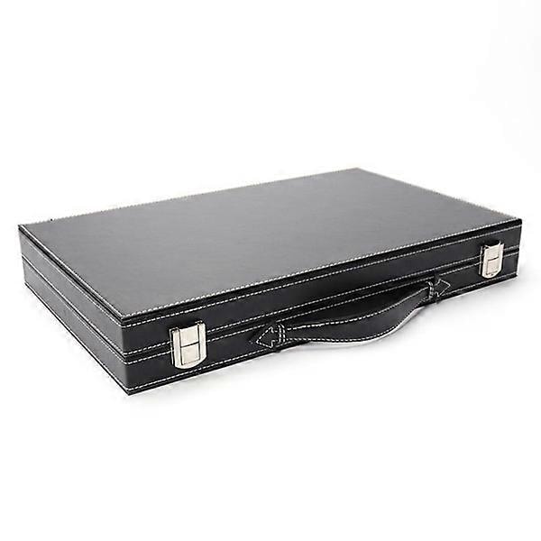 Bærbart backgammon sæt rejseskakspil til børn og voksne foldbart backgammon brætspil backgammon rejsesæt.