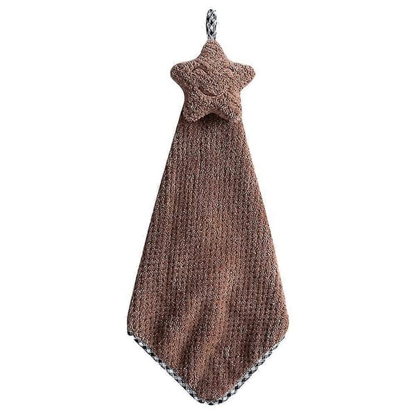 Badeværelseshåndklæder, Absorberende Mikrofiber Håndklæder til Håndtørring coffee