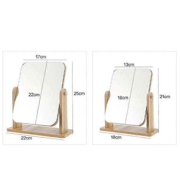 2 stk. Desktop Træ Makeup Hjem Pige Hjerte Makeup Large