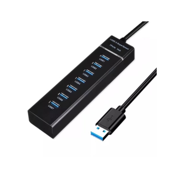 Cuich 7-Port Multifunksjonell USB Hub-utvidelse