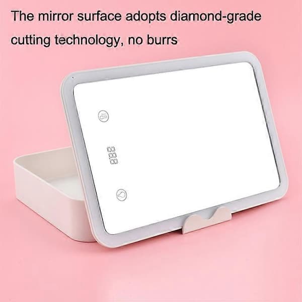 FD001 LED Dimbar Smink med Förvaring Sminkbox White