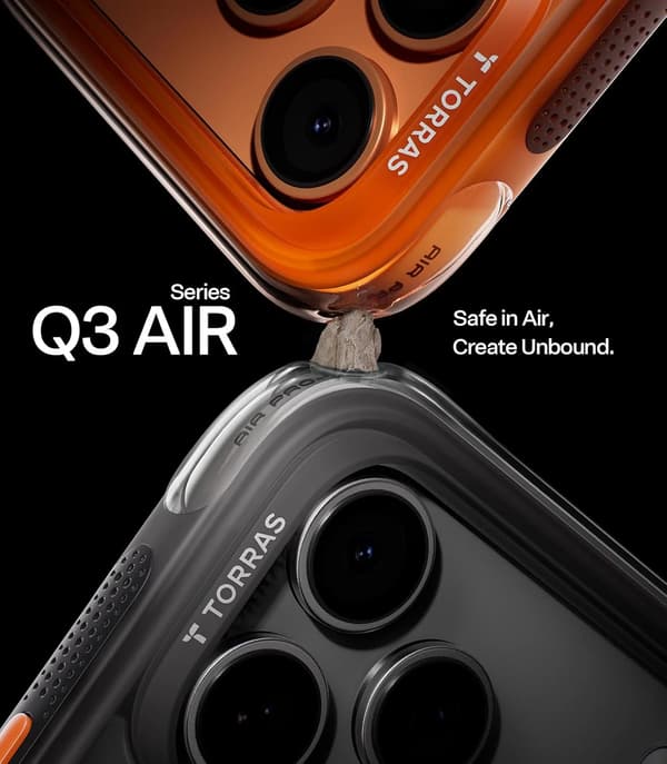 360 Magsafe Stand Telefondeksel til iPhone 17 Pro Max, AirMAX Fallbeskyttelse med 360° Roterende Støtte, Shadow Black