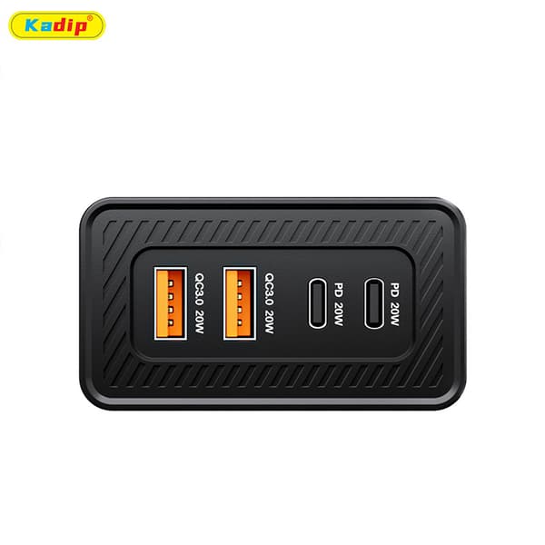 200W Bilstrømomformer 12V til 220V med sort, PD20W, PD, display Black 220V M6800