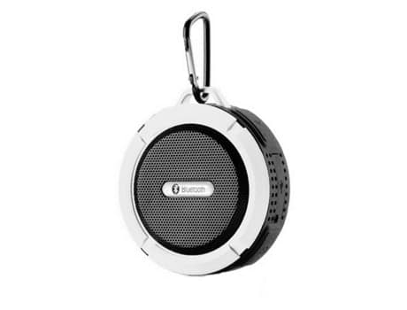 C6 Vanntett Bluetooth Mini Trådløs Dusjradio Stereo Høyttaler Hvit