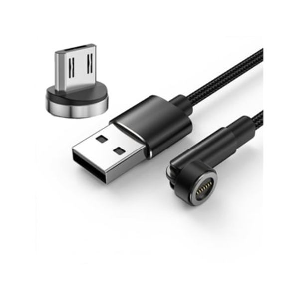 Roterende Oplader Grader Hurtig Opladning Data USB Micro