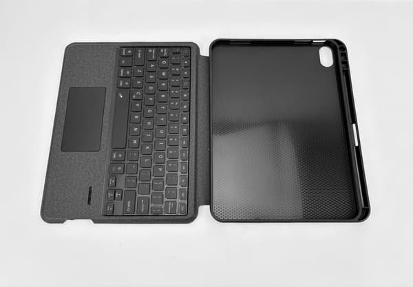 Tastaturcover til iPad 10. generation 10.9\", Baggrundsbelyst, Magnetisk, Sort