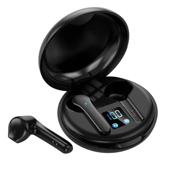 JS82 Trådlösa Bluetooth-hörlurar med mikrofon