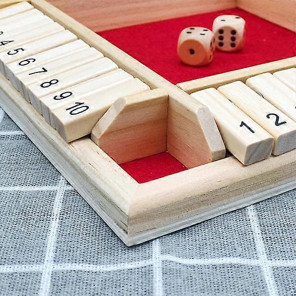 Puinen lautapeli, 4 pelaajan matematiikkapeli