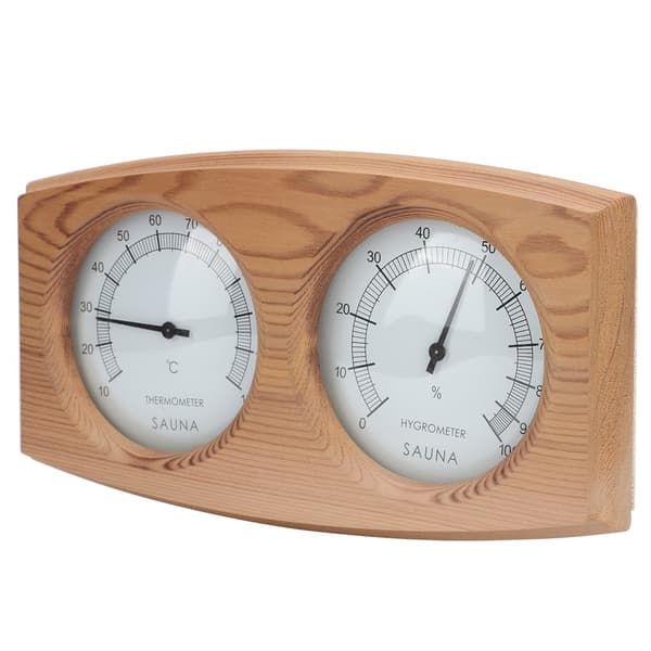 2-i-1 Tre Termo Hygrometer, Badstue Damprom Termometer Hygrometer Tilbehør