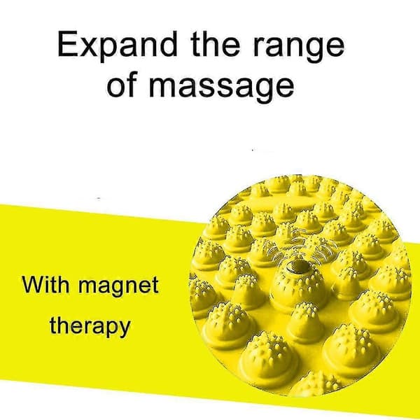 Fotmassage Mat Reflexologi Matta Med Magnetterapi Akupressur Disk