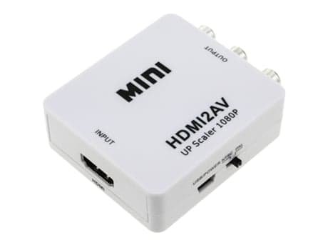 HDMI til Analog Lyd og RCA Video Konverter BEMATIK