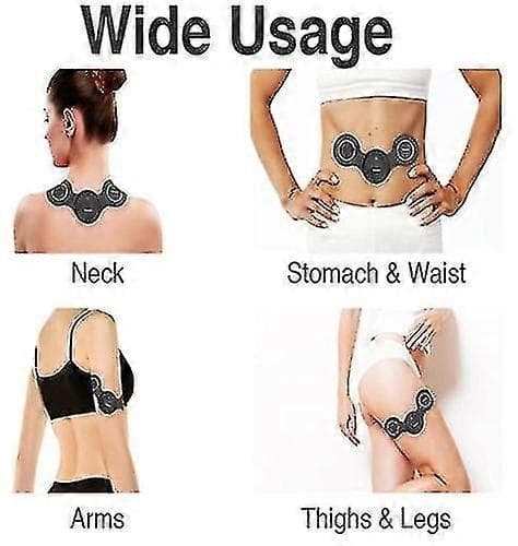 Ems Mini Lymphunclog Neck Smoothing Massager, Neck Massager Plumpyup Microcurrent Massager