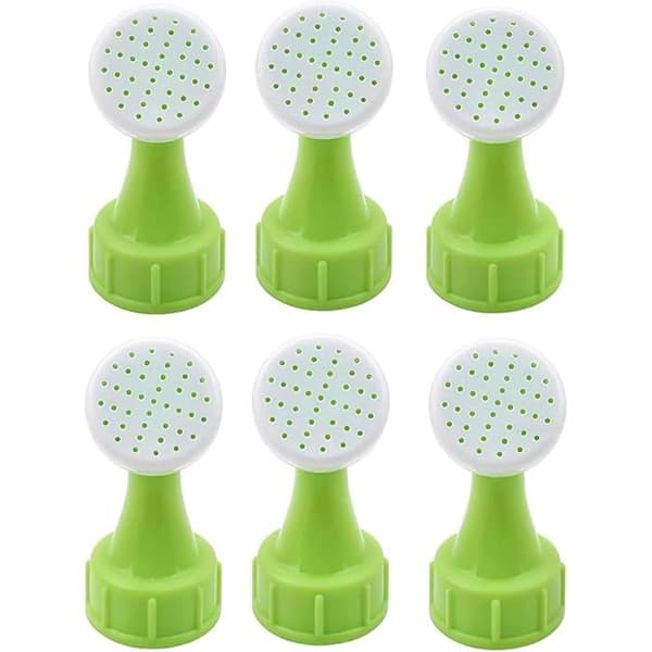 Pakke med 6 vanningskorker i plast med minihull
