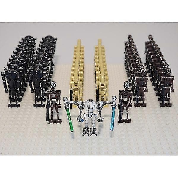 Star Wars Battle Droids Army Custom Set 63 kpl Commando Droids Super Battle Droids [DmS]